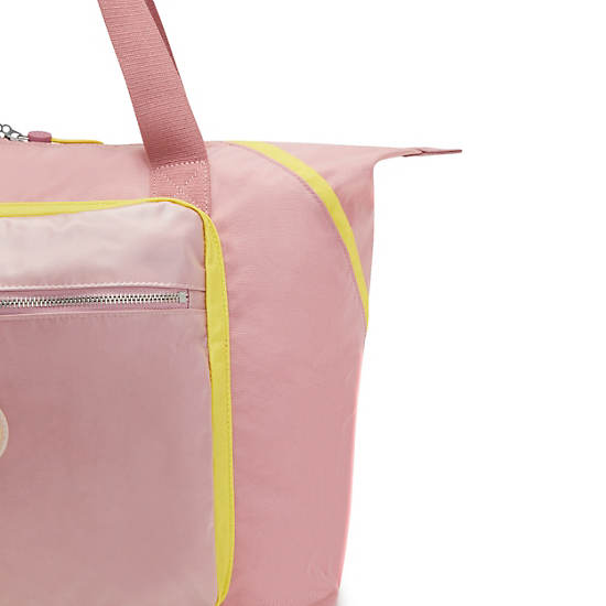 Sac À Main Kipling Art Medium Tote Bag Rose | FR 1924BE